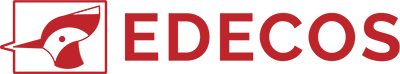 logo edecos rosso